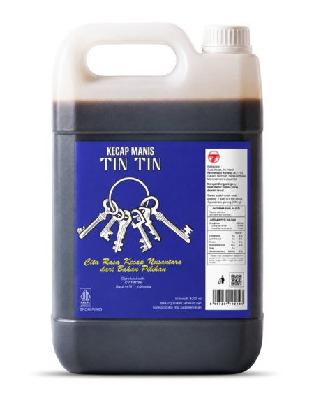 Kecap Manis Tin Tin Biru 4200ml